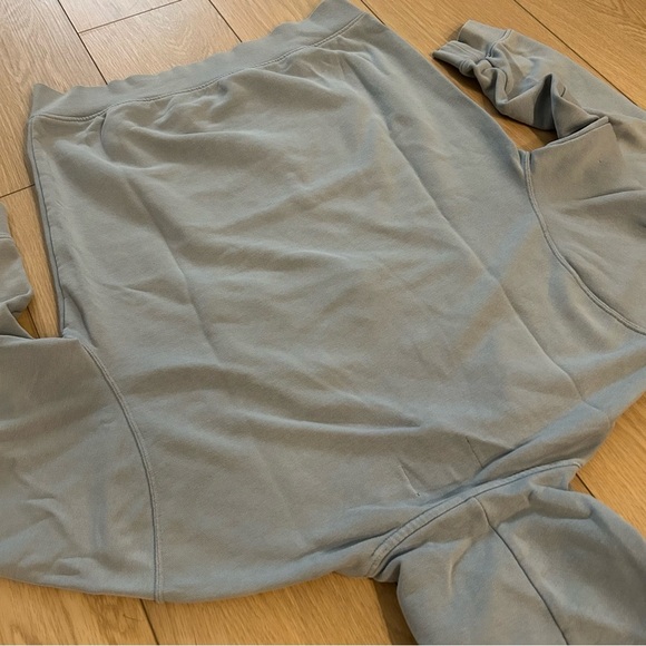 Jordan Flight MVP Men’s Fleece Pullover Size Small Blue Grey Hoodie - Picture 9 of 11